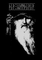 Der Wanderer - Tshirt Herren  Odin Thor Walhalla Hugin...