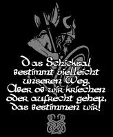 Aufrecht gehen - Tshirt- Odin Thor Walhalla Hugin Munin Grungir Amon Tyr Wotan 6XL