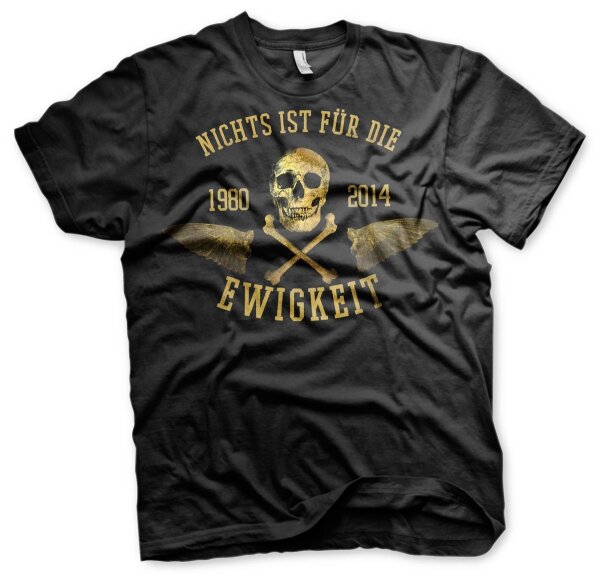 Nichts ist für die Ewigkeit V3- Herren T-Shirt böse Deutschrock frei onkel 2XL