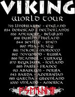 Viking World Tour HerrenTshirt L