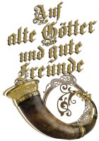 Auf alte Götter und gute Freunde V2 - Tshirt Deutschrock böse wild