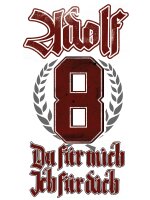 Adolf Du für mich Ich für Dich Herren Tshirt Partnershirt Pärchen 3XL