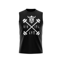 Viking Gym Hanteln Männer Tank Top Muskelshirt Training Sport 2XL