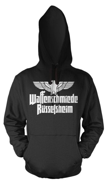 Auto Waffenschmiede Rüsselsheim - Kapuzensweat KFZ Tuning Auto Zubehör Teile L