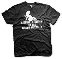 Betrunken flirten - Tshirt