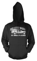 Der letzte Wagen ist immer ein Kombi -Kapuzenswet Satan...