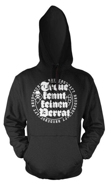 Treue kennt keinen Verrat -  Kapuzensweat Brotherhood Biker Rocker MC Einprozent