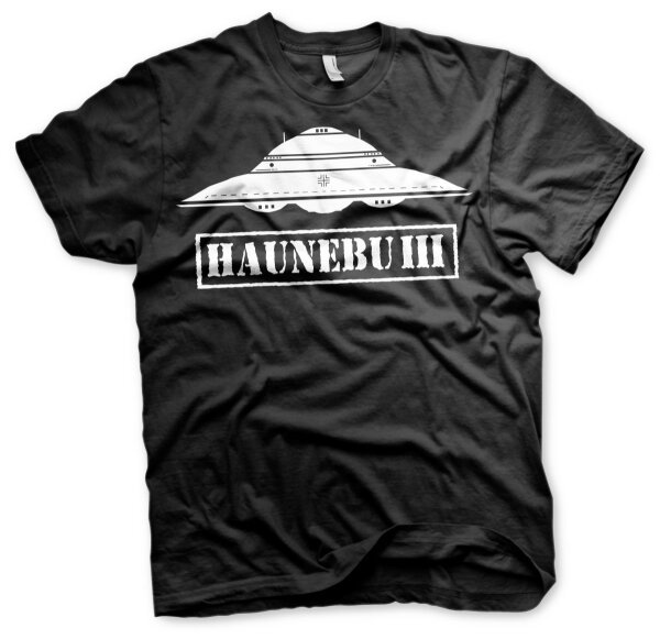 Haunbebu III- Tshirt UFO Mond Wehrmacht Krieg Neuschwabenland