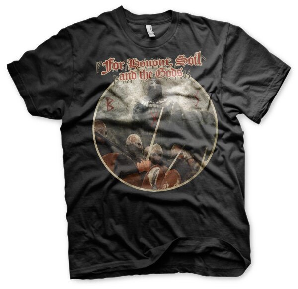 For Honour Soil and the Gods Tshirt Wotan Odin Walhall Einherjer Wikinger Viking