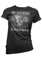My Safeword is Harder - Ladyshirt XL