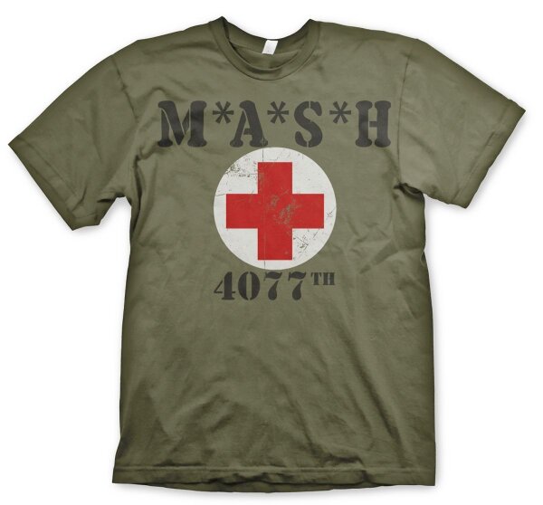 M.A.S.H. Lazarett 1- Tshirt Kult Koreakrieg Army Military US M