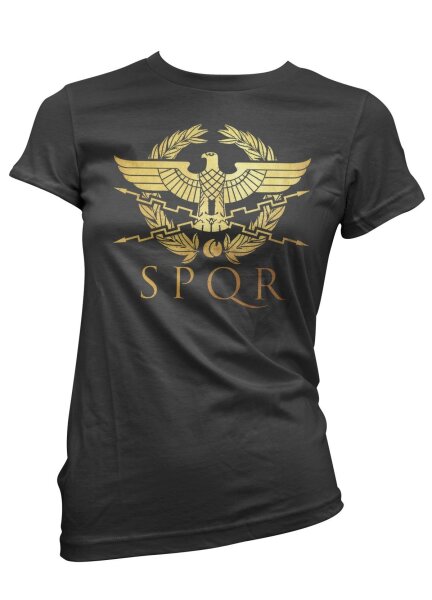 S.P.Q.R. Legionsadler - Ladyshirt Rom Cäsar Legion Tacitus 13te Antike