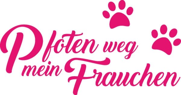 Pfoten weg mein Frauchen - Ladyshirt Gassigehen Tierliebe Hundefr, 16,90 €
