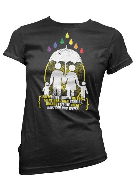 Euer PRIDEMONTH interessiert uns einen SCHEISS Damen Tshirt