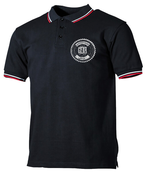 GDR Berlin EST 1933 Grossdeutsches Reich Kontrast Poloshirt Herren L