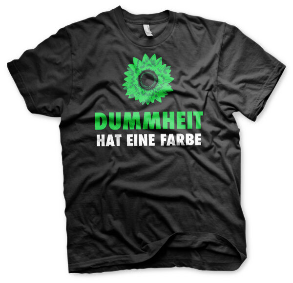 Dummheit hat eine Farbe Herren Tshirt L