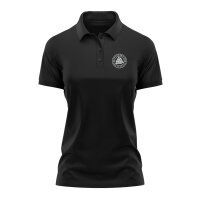 Wotansknoten im Runenkreis - Damen Poloshirt M