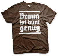 Braun ist bunt genug Herren Tshirt XXL