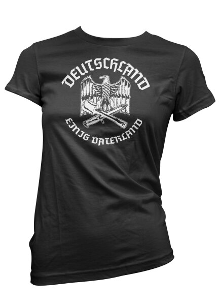 Deutschland Einig Vaterland Damen Tshirt XXL