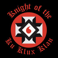 Knight of the Ku Klux Klan Herren Poloshirt mit Streifen SWR