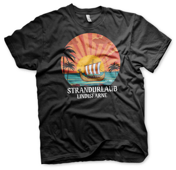 Strandurlaub Lindisfarne Herren Tshirt L