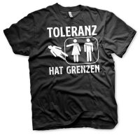 Toleranz hat Grenzen Herren Tshirt 3XL