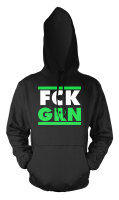 FCK GRN Herren Hoodie Kapuzenpulli L