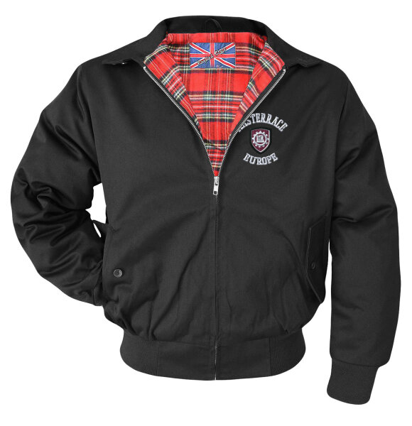 Masterrace Harrington Jacke Zahnrad Logo