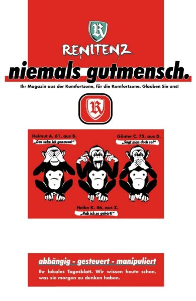 Renitenz -niemals gutmensch