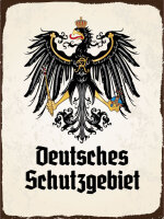 Blechschild - Adler D Schutzgebiet