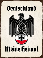 Blechschild - Adler Mein Heimat