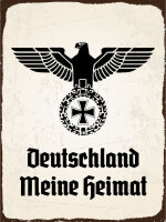 Blechschild - Adler Heimat