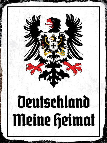 Blechschild - Adler Heimat