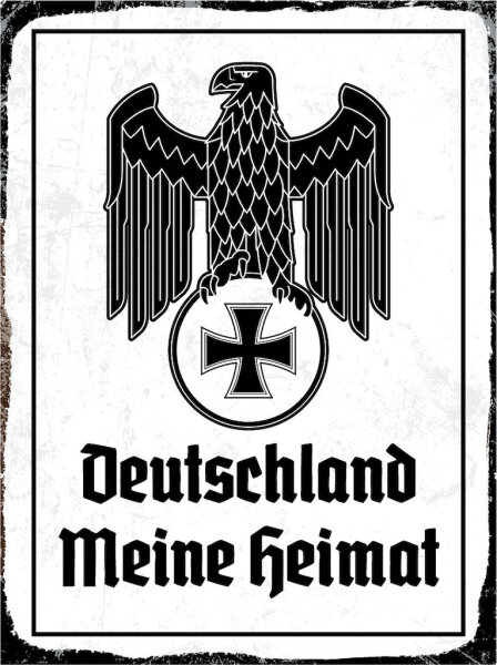 Blechschild - Adler Heimat