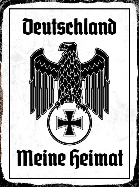 Blechschild - Adler Mein Heimat