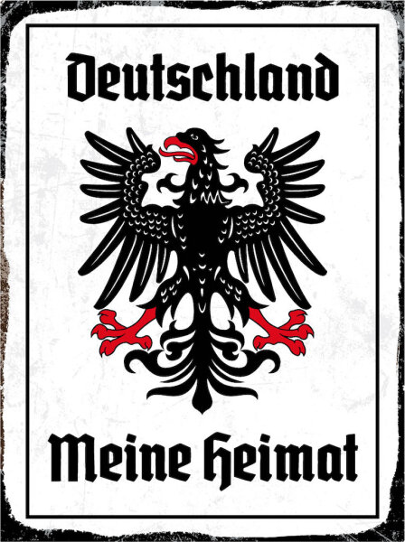 Blechschild - Adler Mein Heimat