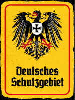 Blechschild - Adler D Schutzgebiet