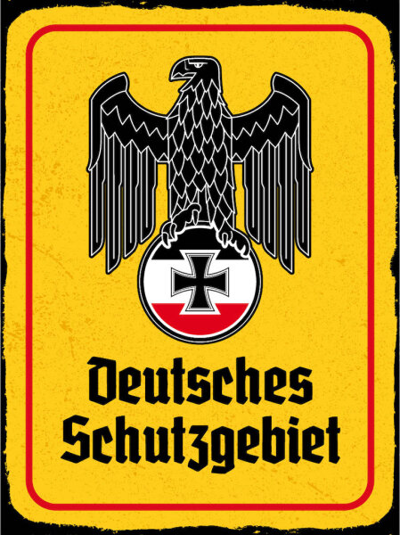 Blechschild - Adler D Schutzgebiet