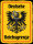 Blechschild - Adler Reichtsgrenze