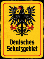 Blechschild - Adler D Schutzgebiet