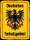 Blechschild - Adler Schutzgebiet