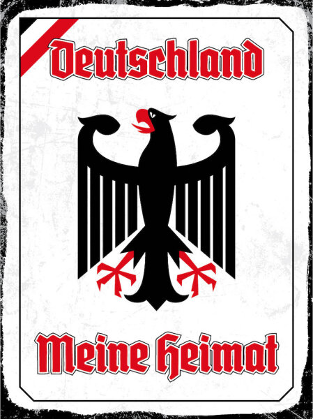 Blechschild - Adler Mein Heimat