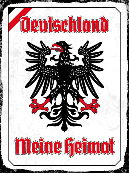 Blechschild - Adler Mein Heimat