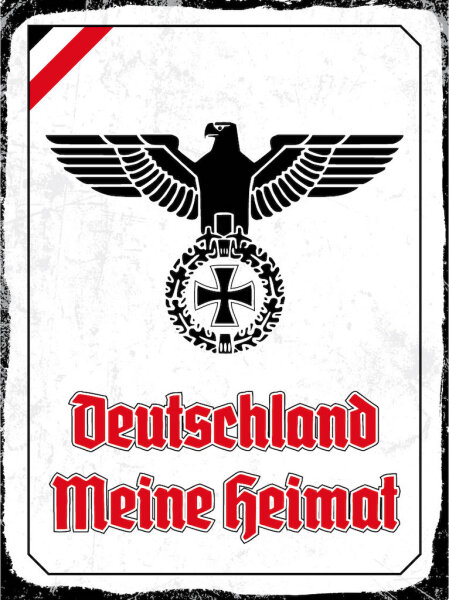 Blechschild - Adler Heimat