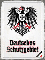 Blechschild - Adler D Schutzgebiet