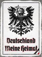 Blechschild - Adler Heimat