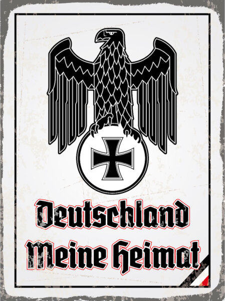 Blechschild - Adler Heimat