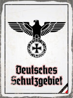 Blechschild - Adler D Schutzgebiet