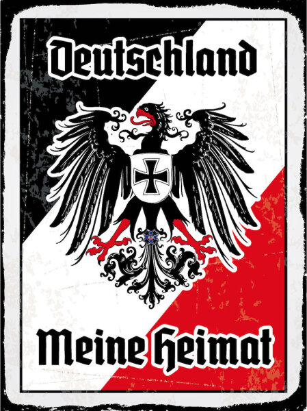 Blechschild - Adler Mein Heimat