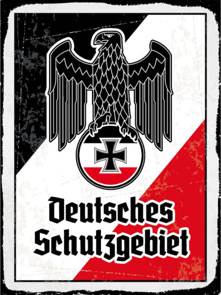 Blechschild - Adler D Schutzgebiet